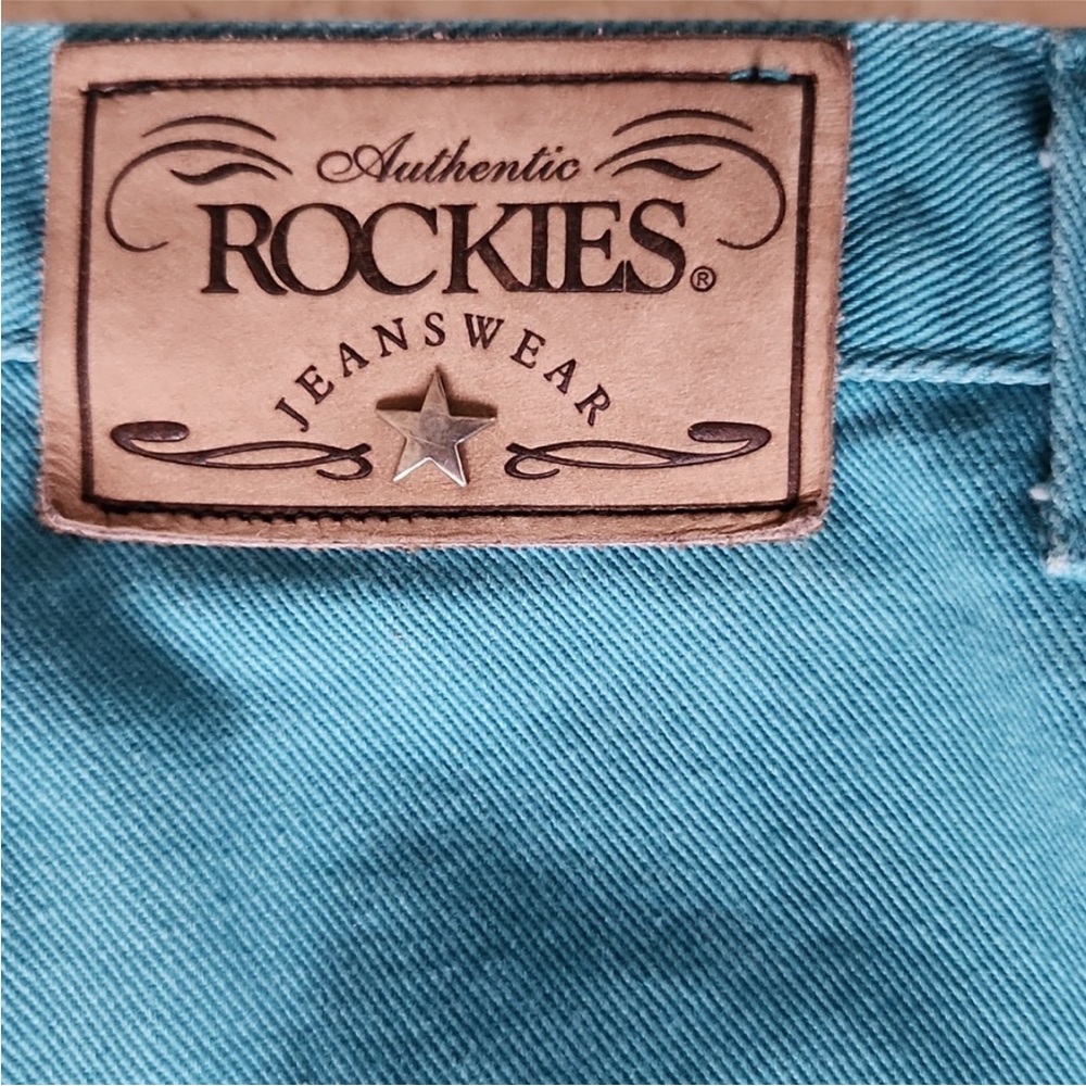 Vintage Rockies | Turquoise Blue Western Jeans
Size 30 11 - Picture 9 of 9